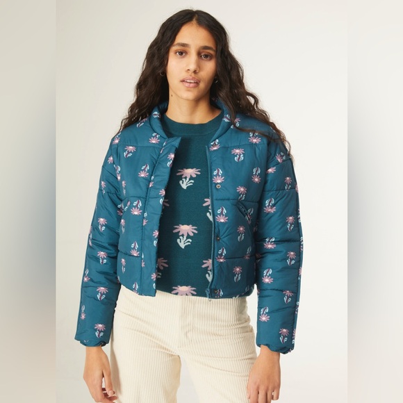 Compania Fantastica Jackets & Blazers - Compania Fantastica Sad Flower Puffer jacket size M
